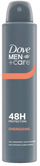 Dezodorant spraj Dove Men Care Energizing, 150 ml, për burra
