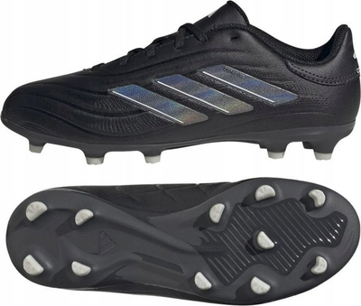 Këpucë futbolli Adidas Copa Pure.2 League FG Jr IE7495, për kalamaj, për bar natyral, të zeza