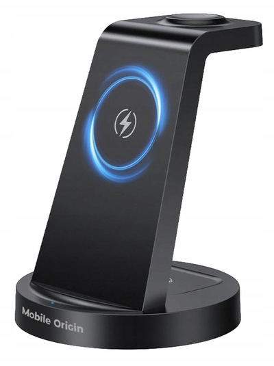Karikues wireless 3n1 Mobile Origin PW13, për Samsung, me LED