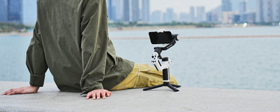 Stabilizues dore FeiyuTech Scorp Mini P Kit, për smartphone, me tripod, i bardhë