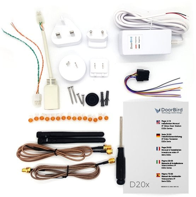 Set zëvendësimi për montim DoorBird D20x, për portofon video IP, inox