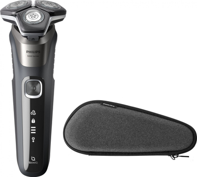 Rrojtore elektrike Philips Shaver S5887/30, SkinIQ, pa kabllo, blu