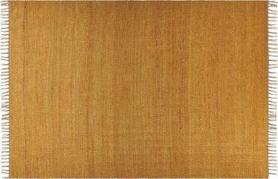 Tapet Beliani LUNIA, jute, 160x230 cm, mustard