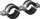 Mbajtëse dyshe tubash Niczuk Double Bracket 1", 31 34 mm, M8, e galvanizuar
