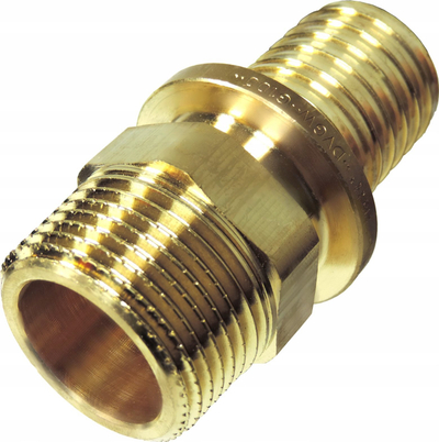 Nipël tranzicional Tece 705503, filetë e jashtme 20x1/2", bronz