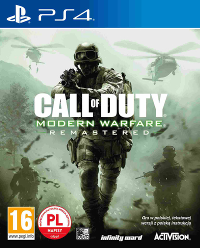 Lojë PS4 Activision Call of Duty Modern Warfare Remastered, FPS, PEGI 16