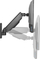 Braket muri për monitor Equip 650154, 17"-32", krah me gaz, i zi