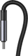 Kabllo karikimi Usams 6 në 1, 1.2m, 240W, gri