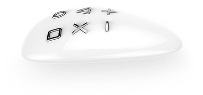 Telekomandë smart Fibaro KeyFob FGKF-601, Z-Wave, e bardhë