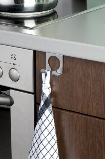Grep i dyfishtë dere Wenko, çelik inox, 5 x 5 x 5 cm, argjendt mat