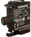 Mbajtëse llambë Siemens Sirius ACT 3SU1401-1BF40-1AA0, LED jeshile, 230V AC, montim frontal