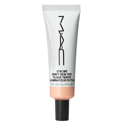 Krem pudër MAC Cosmetics Brightening Strobe Dewy Skin Tint 30 ml, Medium 1