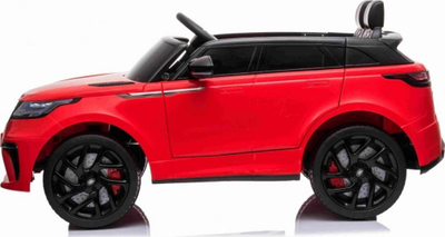 Makine elektrike për fëmijë Range Rover Velar, telekomandë, rrota SOFT, e kuqe