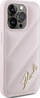 Këllëf telefoni Karl Lagerfeld KLHCP15LPQDSMGP, për iPhone 15 Pro 6.1", hardcase, rozë