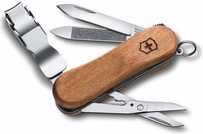 Thikë xhepi Victorinox "Evolution Wood 81", me dru