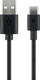 Kabllo USB Goobay 59124, USB A në USB C, 3 m, e zezë