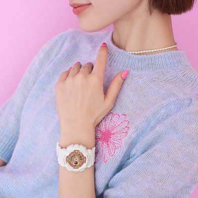 Orë për femra Casio BABY-G BA-110X-7A1ER (397), e bardhë