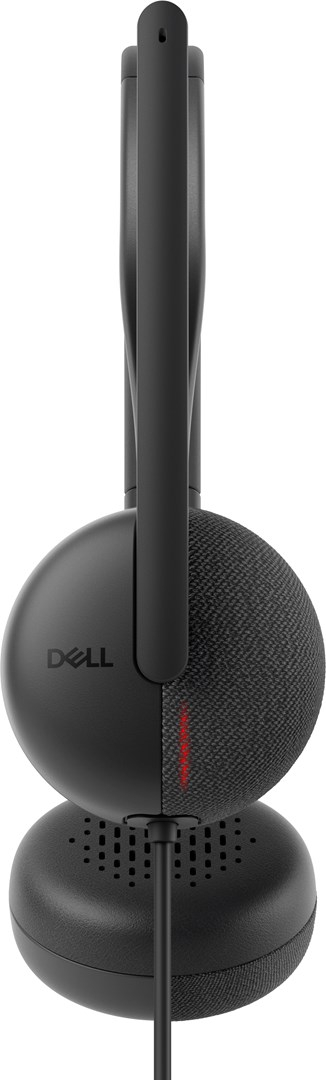 Kufje me kabllo Dell WH3024, USB C, mikrofon me anulim zhurme, të zeza