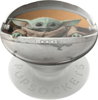 Mbajtëse telefoni PopSockets Mandalorian The Child Pod, PopGrip, shumëngjyrëshe