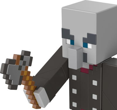 Figurë loje Educa Borras Minecraft, 8 cm, me nyje që lëvizin, shumëngjyrëshe