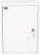 Panel shpërndarës modular Alfako A RZ4, 2x12 module, IP40, i bardhë