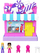 Set loje Polly Pocket Pollyville Sweet Store, 2 kukulla, aksesorë, shumëngjyrësh