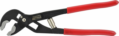 Pensa uji Ratchet Hard Head 250mm, çelik CrV, dorezë kundra rrëshqitjes, të zeza