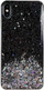 Mbulesë telefoni Wozinsky Star Glitter për Samsung Galaxy A31, me shkëlqim, e zezë