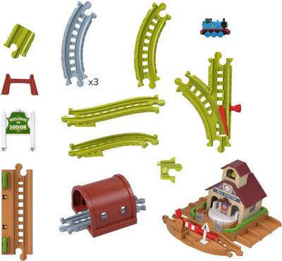Set trenash Fisher-Price Thomas & Friends Bell Station JLL35, shumëngjyrësh