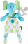 Lodër pelushi Chicco Pocket Friend Elefant, me mbajtëse biberoni, për bebe, blu