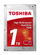 Disk Toshiba P300, 3.5\", 1TB, SATA III, ngjyrë argjendi