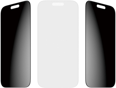 Mbrojtëse ekrani PanzerGlass SAFE Privacy, iPhone 17 Pro, Ultra Wide Fit, transparente