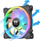 Ventilatorë PC Thermaltake SWAFAN 14 RGB, set 3x140mm me hub, të zinj