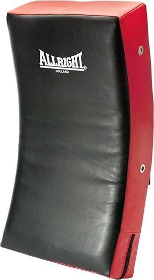Перниче за тренинг Allright Large Curved, 60x30 см, ПУ, црвено-црно