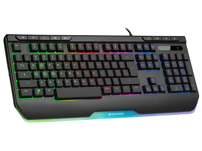 Tastierë Gamezone Ray X, RGB, USB, e zezë