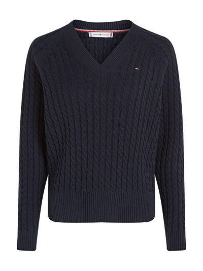 Pulovër për femra Tommy Hilfiger, M, e kaltër