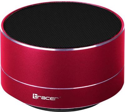 Блутоут звучник Tracer Stream V2, 3W, со MicroSD, црвен