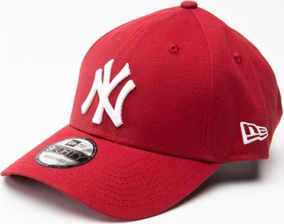 Kapelë New Era 9Forty New York Yankees MLB League Essential, pambuk, e kuqe claret