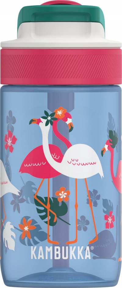 Shishe uji Kambukka Lagoon Blue Flamingo, 400 ml, blu