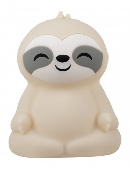 Lampë nate Redleaf Silly Sloth, silikon, rikarikueshme, shumëngjyrëshe