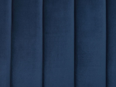 Krevat dopio Beliani Marville, 180 x 200 cm, kadife, blu e errët