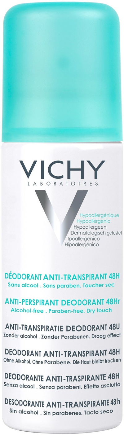 Deodorant spraj Vichy Anti-Transpirant 48H, 125 ml, pa alkool