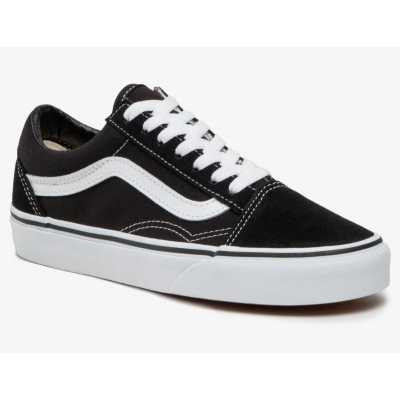 Atlete Vans Old Skool VD3HY28, unisex, shollë gome, të zeza