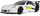 Makina me telekomandë Amewi Corvette C6.R Drift, 2.4GHz, LED, e bardhë