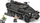 Set ndërtimi Cobi SD.KFZ.251/1 AUSF.A Historical Collection, 590 copa, me minifigura, gri e errët