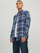 Këmishë JACK&JONES JJECLASSIC Slim Fit, e kaltër