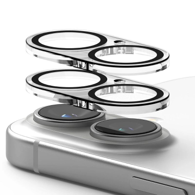 Mbrojtës kamere Ringke Camera Protector, iPhone 16 / 16 Plus, xham i temperum, transparent