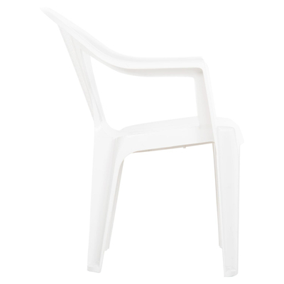Karrige Tuvana 57×59,5×77 Hcm (HM6145.13), bardhë
