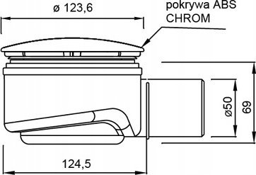 Kadë dushi Polimat Standard 2, 80x80 cm, gjysmërrethore, e bardhë