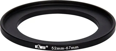 Unazë adaptuese KIWI SU, 52mm në 67mm, metal, e zezë